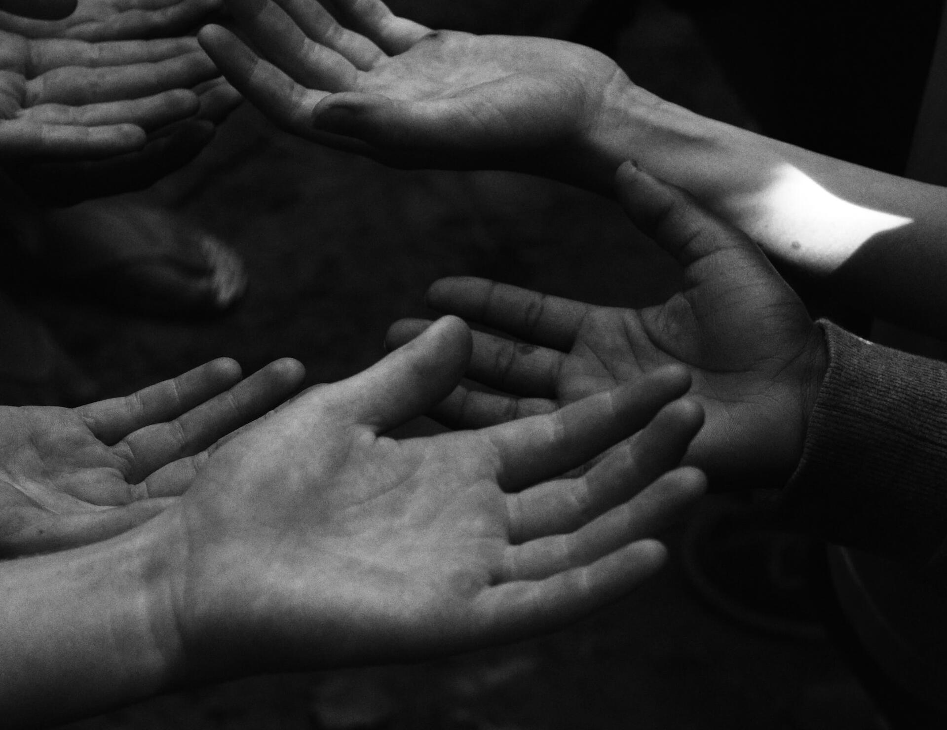 family-hands